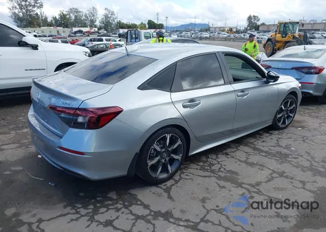 2025 Honda Civic Hybrid Sport/Sport Touring from USA, damaged, VIN 2HGFE4F82SH314894